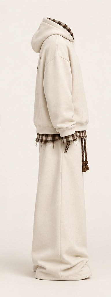 Monaco Set in beige — left side view #color-beige